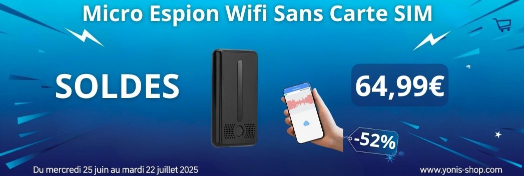Micro Espion Wifi Sans Carte SIM